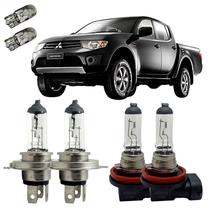 Lâmpada Alto Baixo Milha Halógena L200 Triton 1986 A 2016 - Autovex / FullLight / Qualyten/Tiger Auto/ WC