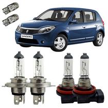 Lâmpada Alto Baixo Milha Halógena Sandero 2007 A 2014 H4/H11
