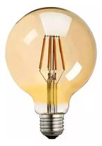 Lâmpada Âmbar De Led Filamento Bulbo Retrô Vintage 4w G125 - Dubai