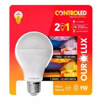 Lampada Antisento 9W 6500K 2 cores Branco ou amarela