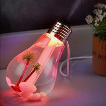 Lampada Aromatizador Ar Umidificado Led Usb Terapia 7 Cores NF