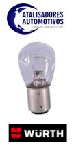 Lâmpada Automotiva 1034-12V 2 Polos Pino Desencontrado P21/ 5W 21/ 5W- Wurth