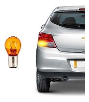 Lâmpada Automotiva de Pisca 2P S25 21/5W 12V Laranja BAY15D com 10 Unidades-MULTILASER-AU853