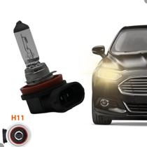 Lâmpada Automotiva Halógenia Original Farol Blue Long Life H11 12V 55W