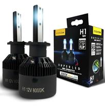 Lampada automotiva led chip csp 12v 8000k h1 com 2 unidades marca code