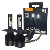 Lampada automotiva led chip csp 12v 8000k h4 code