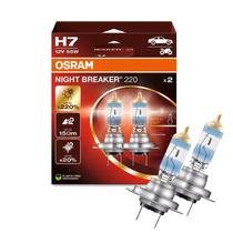 Lâmpada Automotiva Osram Night Breaker 220 H7 55W 12v 150% + Iluminação Par Lâmpada Automotiva Osram Night Breaker 220 H7 55W 12v 150% + Iluminação Par