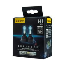 Lâmpada Automotiva Super Led Code 12V Csp 8000K H1 Com 2 unidades Tech One - KC-F-6124
