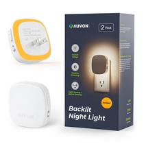 Lâmpada AUVON N001A Sensor de movimento de luz noturna LED retroiluminada