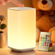 Lâmpada Auxmir Nursery Night Light 4000mAh RGB regulável