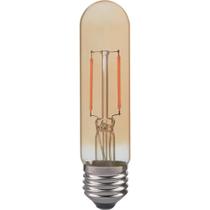 Lâmpada Avant Led Tubular Retrô T30 Ambar Bivolt