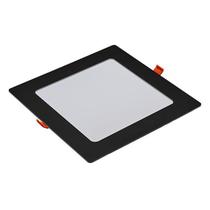 Lâmpada Avant Plafon Led Embutir Black 24W Quadrada 6500K - 300x300x16mm