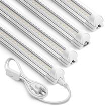 Lâmpada Barrina 2FT LED Shop Light 3000LM 20W 5000K, pacote com 4 Lâmpada Barrina 2FT LED Shop Light 3000LM 20W 5000K, pacote com 4