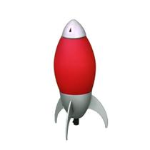 Lâmpada Benzara BM240954 Candeeiro de mesa vermelho Kid Rocket Design Lâmpada Benzara BM240954 Candeeiro de mesa vermelho Kid Rocket Design