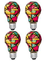 Lâmpada Bluex Bulbs LED Stained Glass A19 2W (25W E26) Lâmpada Bluex Bulbs LED Stained Glass A19 2W (25W E26)