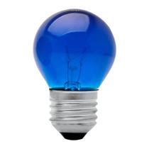 Lampada Bolinha 15WX 127V Azul Ref 8480