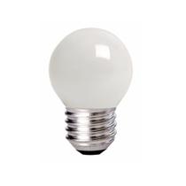 Lampada bolinha 40w 220v e27 leitosa suave ourolux 02057