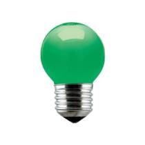 Lampada bolinha 40w 220v e27 verde bg-45 sadokin Lampada bolinha 40w 220v e27 verde bg-45 sadokin