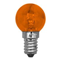 Lâmpada Bolinha 7w Decorativa 127v Base E14 Laranja