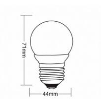 Lâmpada Bolinha Bulbo Luz Led 1w E27 Decoração Iluminação 110V Penteadeira Camarim Luminária Espelho Lustre Abajur Varal Redondo Econômica Versátil