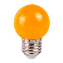 Lâmpada bolinha colorida laranja 1w 220v ctb 220v Lâmpada bolinha colorida laranja 1w 220v ctb 220v