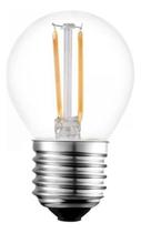 Lâmpada Bolinha Filamento Led Clara 2W 220V E27 Branco Frio