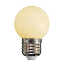 Lâmpada Bolinha G45 Led 1W 127V E27 Branco Quente