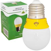 Lâmpada Bolinha Led 2W 220V Amarela E27