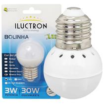 Lâmpada Bolinha Led 3W 12V E27 Branco Frio Ip20