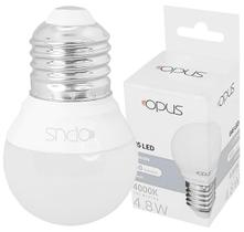 Lâmpada Bolinha Led Aprox 5W E27 Branco Neutro 4000K
