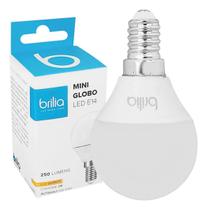 Lampada Bolinha Led G45 Leitosa 3w Bivolt E14 Quente 2700k