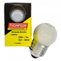 Lampada Bolinha Thompson 7Wx220V Leitosa - Kit C/10 Pecas