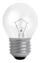 Lâmpada Bolinha Transparente (clara) E27 15w 127V Branco Quente Lâmpada Bolinha Transparente (clara) E27 15w 127V Branco Quente