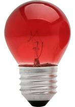 Lampada Bolinha Vermelha 15w 220v Incandescente