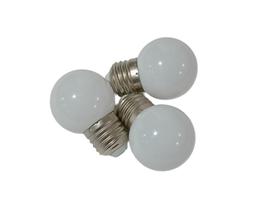 Lâmpada branca led bolinha conector E27 G45 de 3W, 2700k FE