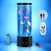 Lâmpada Bubble Fish PINPON com mudança de cor com controle remoto