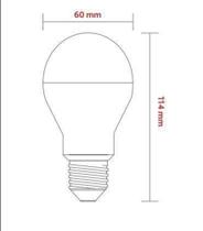 Lampada bubo led auto-dimerizavel 9w biv 6500k - Ouro-Lux