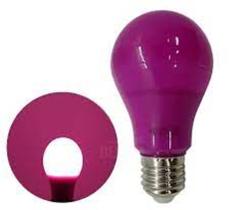 Lampada Bulbo 7w colorida VERMELHA/ ROSA/ AZUL /VERDE/ AMARELA