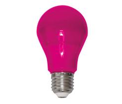 Lampada Bulbo 7w Led Bivolt Colorido Rosa Lampada Bulbo 7w Led Bivolt Colorido Rosa