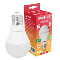 Lâmpada Bulbo A60 Led 12w Bivolt E27 6500k Branco Frio