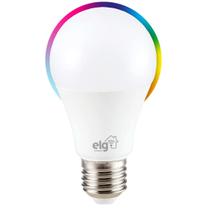 Lampada Bulbo De Led Inteligente RGB SHLL100 Wi-fi e Bluetooth 10w Bivolt - ELG