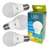 Lâmpada Bulbo Led 9W Bivolt E27 Branco Quente