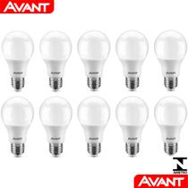 Lâmpada Bulbo Led 9w LUZ BRANCA Kit c/10 unidades BIVOLT AVANT/VANY/BILUX