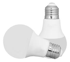 Lâmpada Bulbo Led A60 8W E27 Branco Quente Bivolt Lâmpada Bulbo Led A60 8W E27 Branco Quente Bivolt