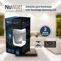 Lâmpada BULBO LED A60 E27 7W 630LM 6500 K - Luz Fria/Branca