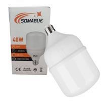 Lâmpada Bulbo Led Alta Potencia 40w 6000k 2800lm Branco Frio Bivolt E27