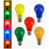 Lâmpada Bulbo led biv coloridas 7w E27 A60