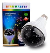 Lâmpada Bulbo Projetor Estrelas Colorido 6w X-601