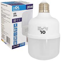 Lâmpada Bulbo T80 Led Alta Potência 20W Bivolt Frio 6500K Lâmpada Bulbo T80 Led Alta Potência 20W Bivolt Frio 6500K