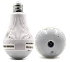 Lâmpada Câmera 360 C/Microfone Alarme Sensor De Presença Lâmpada Câmera 360 C/Microfone Alarme Sensor De Presença